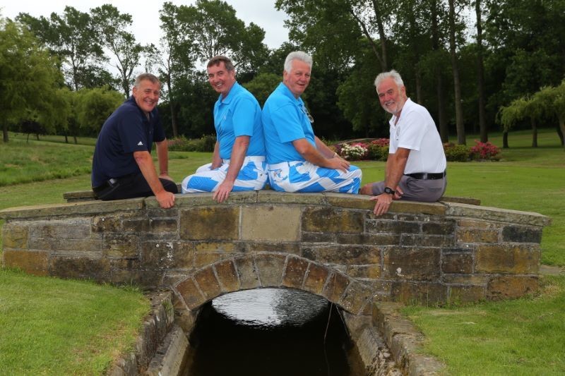 Other image for Historic day sees golfers settle old score with the army